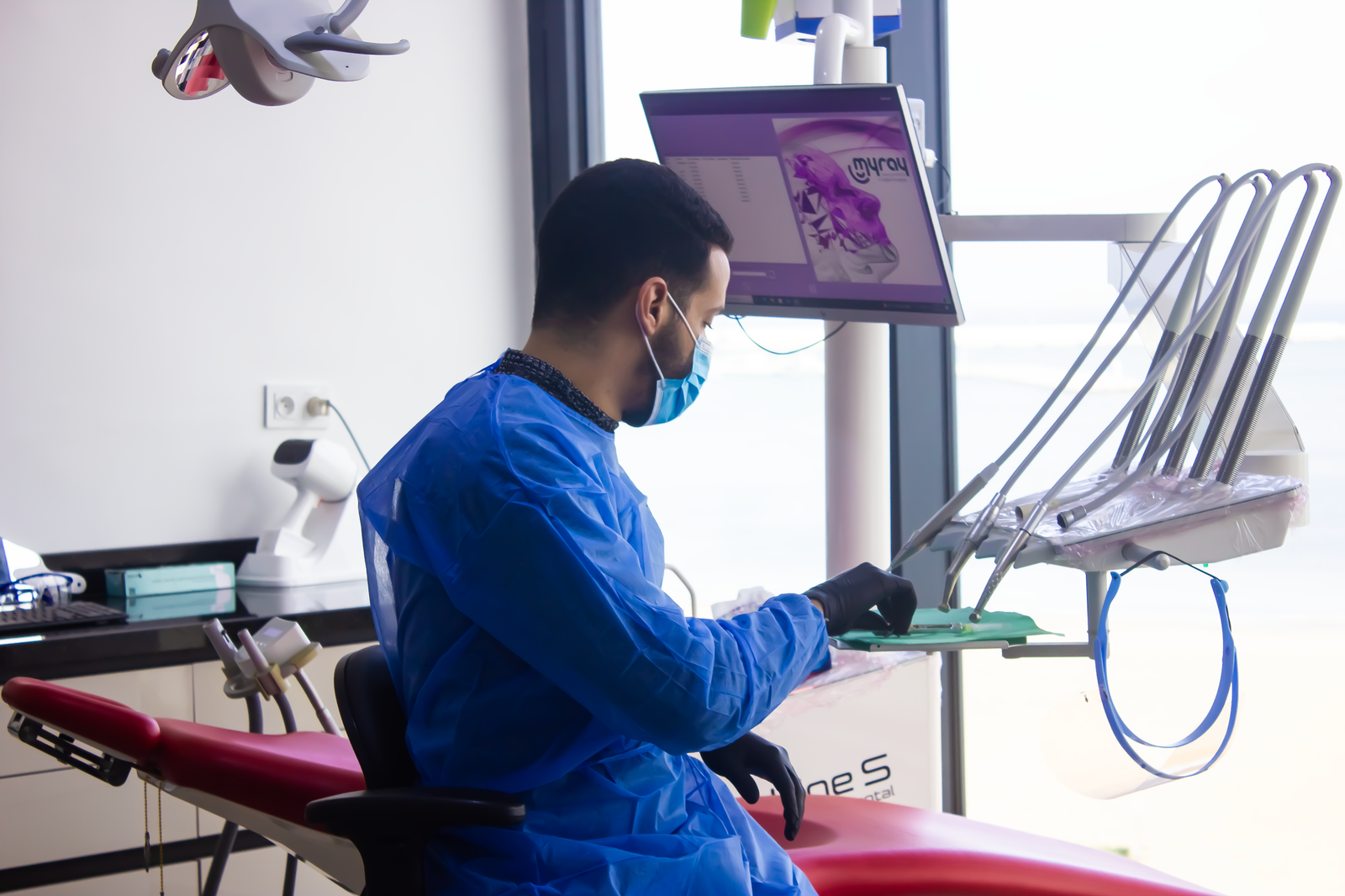 Diagnostic radiologique d'une pathologie dentaire